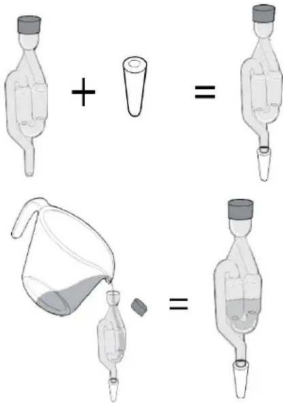 Vevor DTDB-10L-U - Preparing the Bubble Airlock - 1