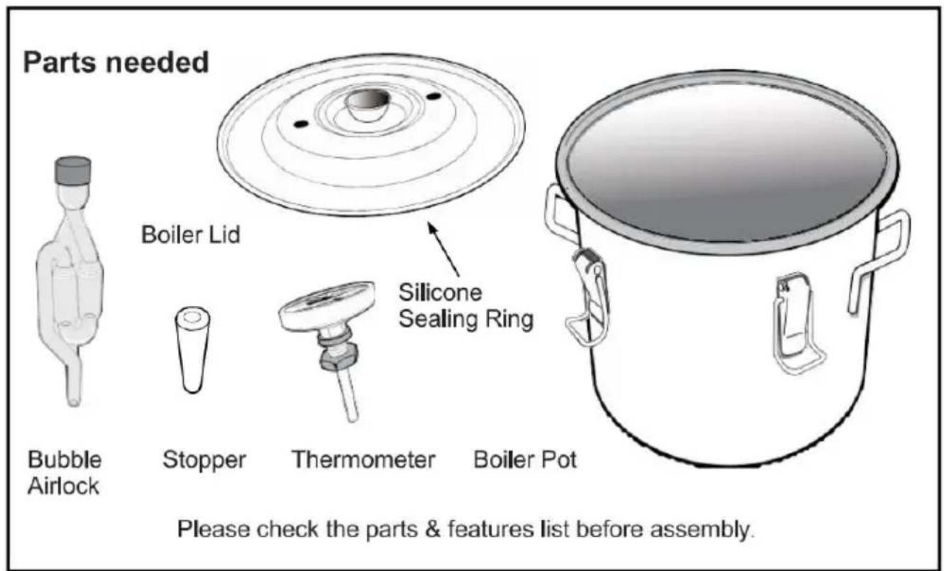 Vevor DTDB-10L-U - SETTING UP FOR FERMENTING - 1