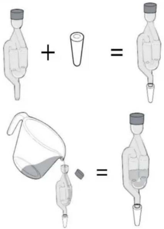 Vevor DTDB-10L-U - Preparing the Bubble Airlock - 1