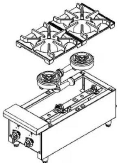 Vevor EUGHP-212 - Propane(G30,G31)Orifice switch manual - 1