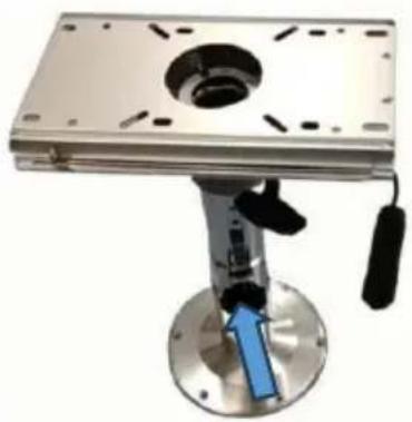 Vevor AD75304 - Depestal height adjustment: - 3