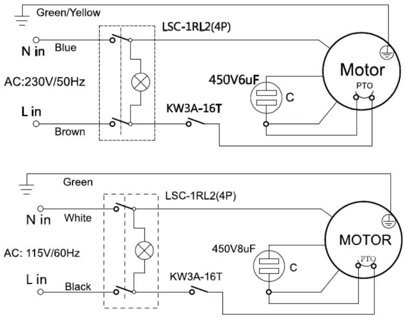 Vevor FC370MT - 5.Circuit diagram - 1