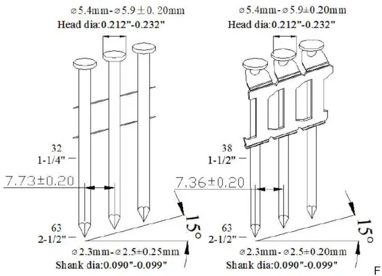Vevor CN65 - Fastener - 1