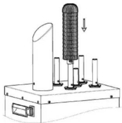 Vevor FM-12 - ASSEMBLY INSTRUCTIONS OF BRUSHES - 1