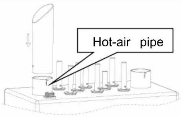 Vevor FM-12 - ASSEMBLY INSTRUCTIONS OF AIR BLOWER - 4