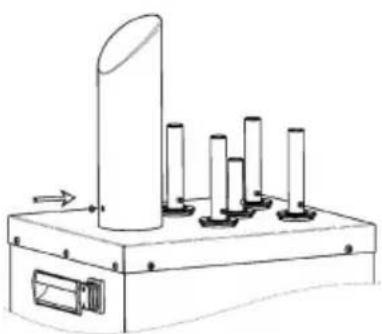 Vevor FM-12 - ASSEMBLY INSTRUCTIONS OF AIR BLOWER - 3