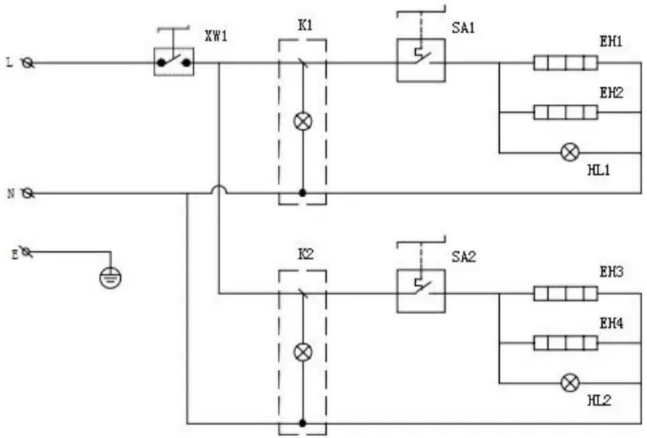 Vevor FY-P0-1 - Electrical schematic diagram - 1