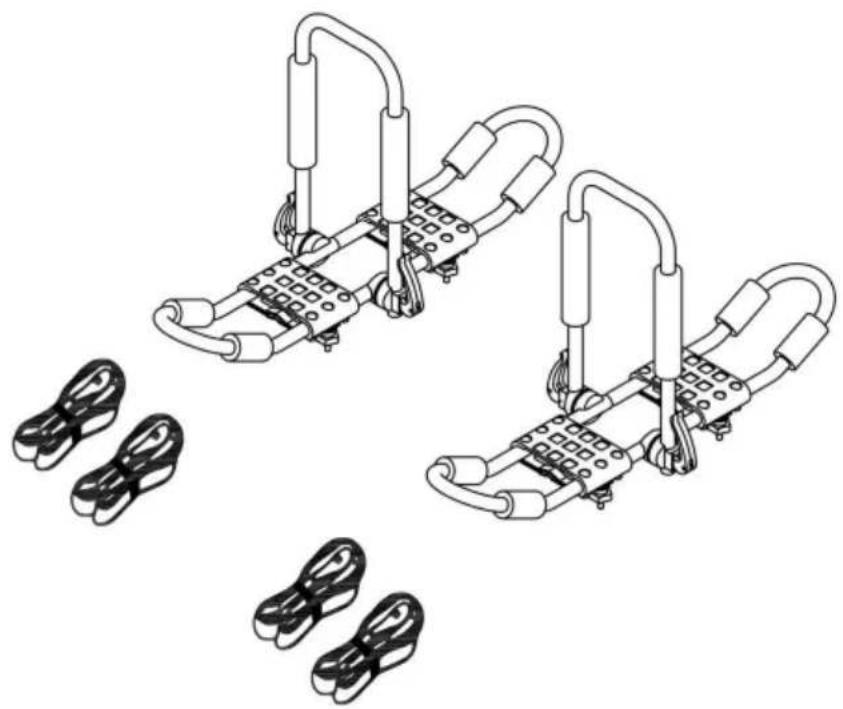 Vevor C11-2 - KAJAK DAKDRAGER - 1