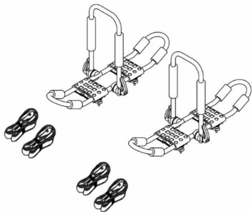 Vevor C11-2 - KAYAK ROOF RACK - 1