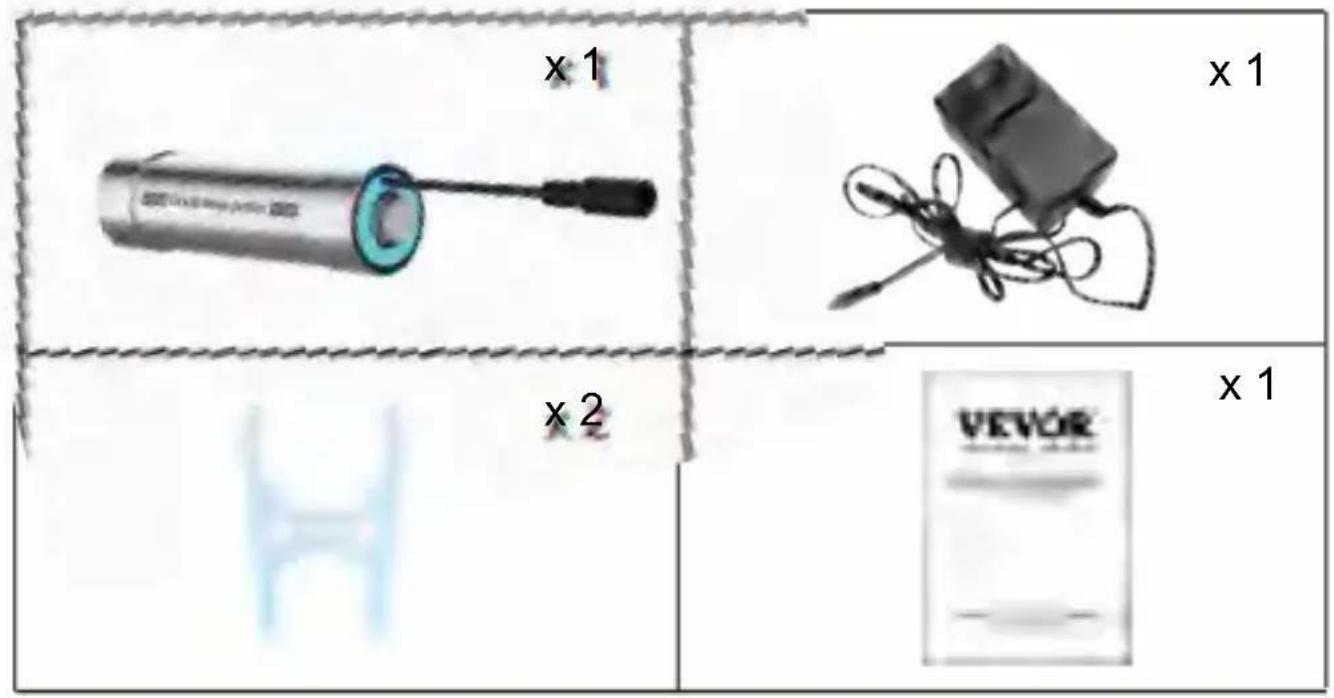 Vevor AGLED-40002 - MODELE ET PARAMÉTRES - 1
