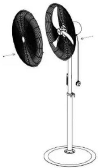 Vevor HS-30-ACA - WARNING: Stöt Fara - 9