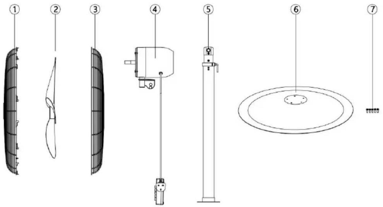 Vevor HS-30-ACA - THE PARTS - 1