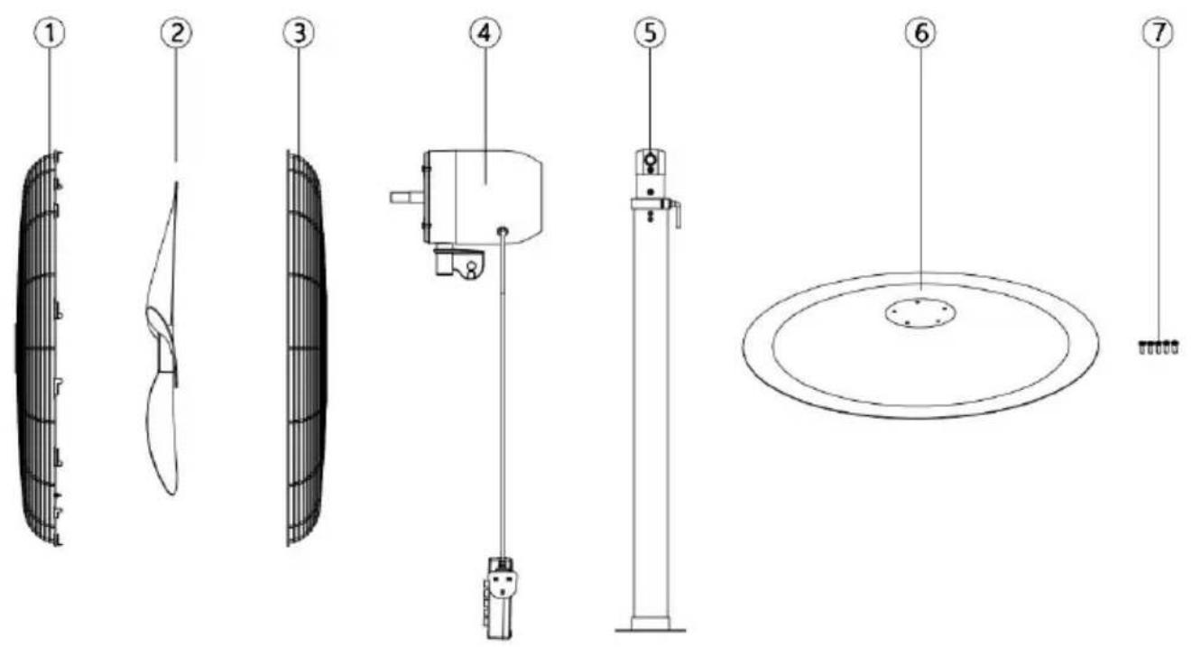 Vevor HS-30-ACA - THE PARTS - 1