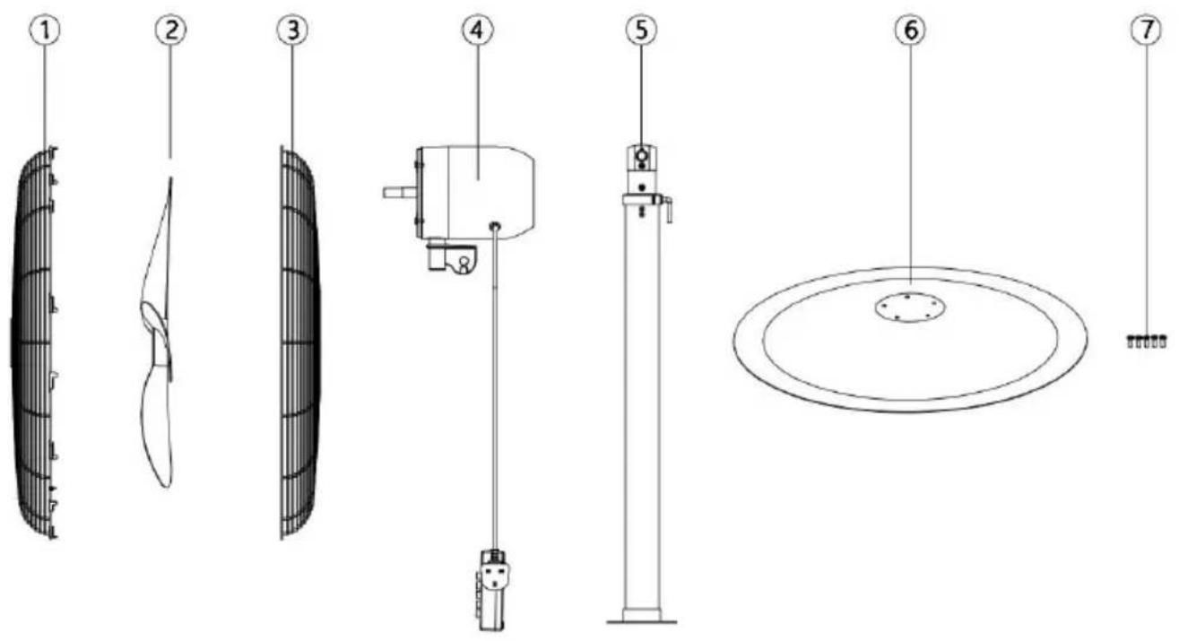 Vevor HS-30-ACA - THE PARTS - 1