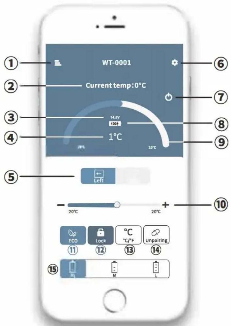 Vevor C75 - SMART CONTROL- FRIDGEAPP INSTRUCTIONS - 1