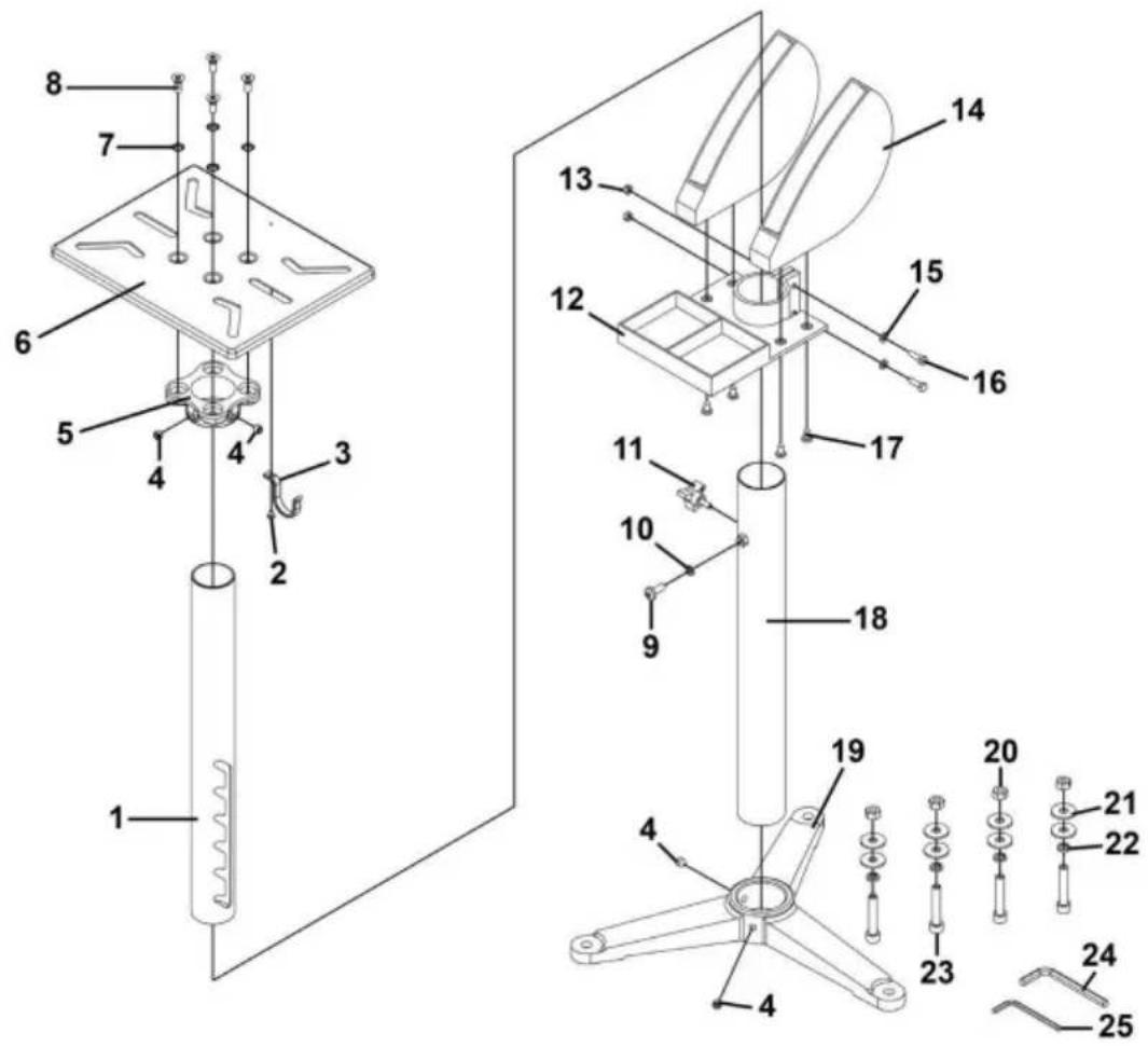 Vevor GS-E - ASSEMBLAGGIO - 1