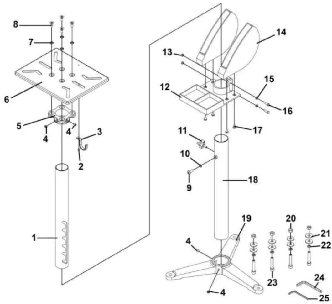 Vevor GS-E - MONTERING - 1