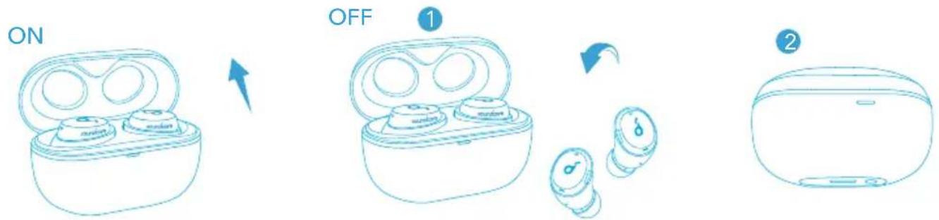 soundcore Life A3i - Включение/выключение - 1