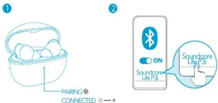 soundcore Life P3i - Koppelen via bluetooth - 1