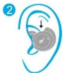 soundcore Spirit Dot 2 - Wearing - 2