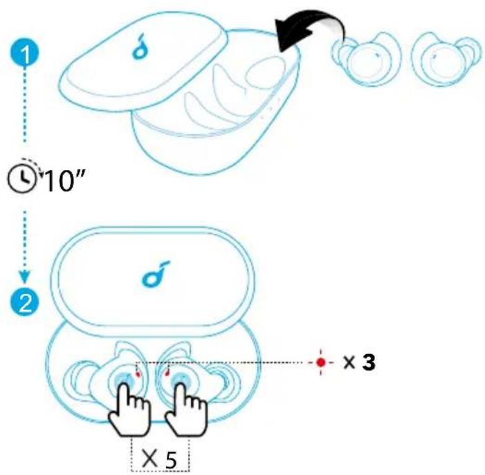 soundcore Spirit Dot 2 - Reimpostazione - 1