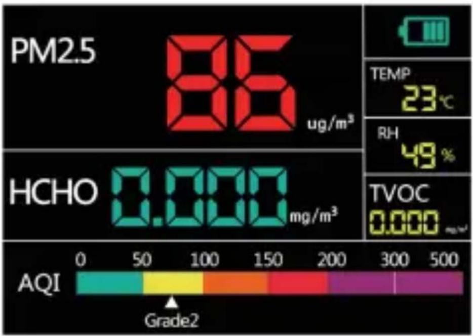 Vevor DM306 - Formaldehydkorrigeringsmetod - 1