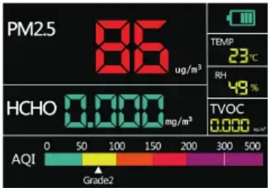 Vevor DM306 - Formaldehyde correction method - 1