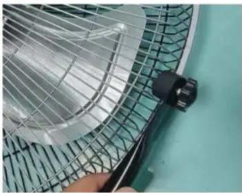 Vevor HIFANXFLOOR18 - MONTAGGIO DEL SUPPORTO DEL VENTILATORE: - 3