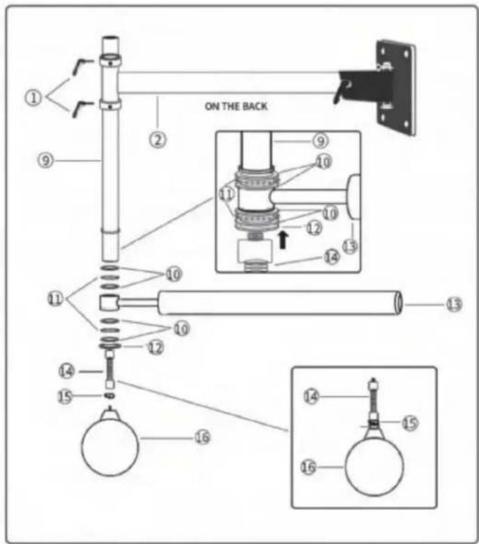 Vevor BGBQ-1 - A<—^ATTENZIONE: - 18