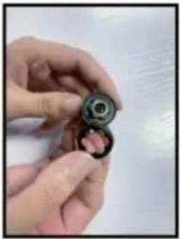 Vevor C110 - Movement / Replacement of battery - 1