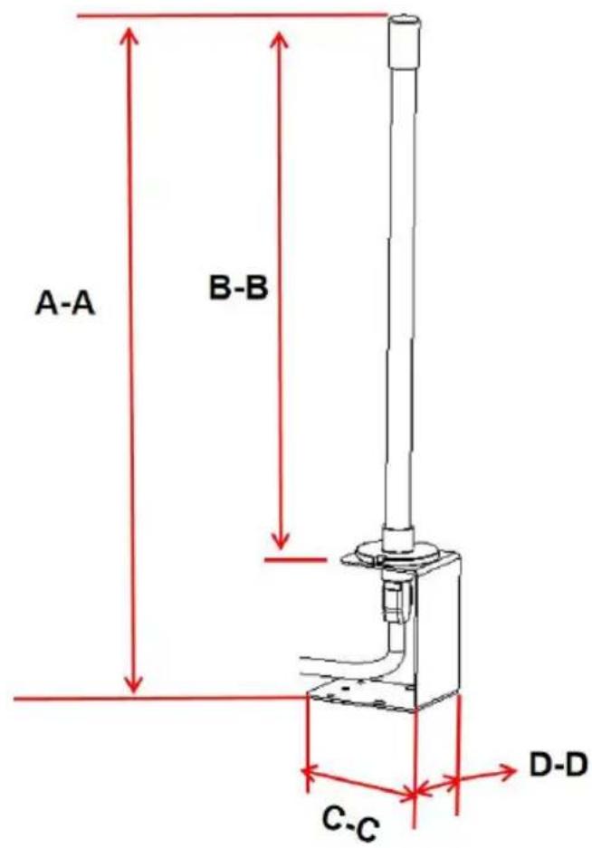 Vevor 2402-UV25 - Produktstorlek - 1