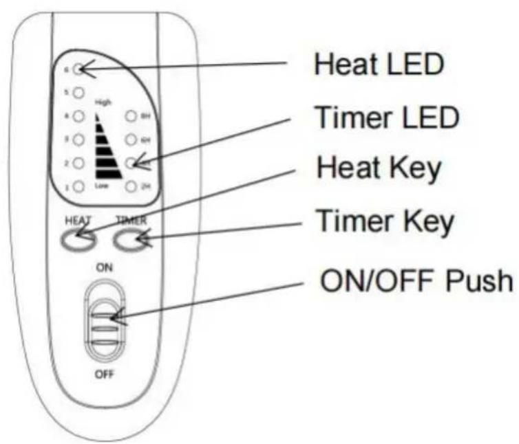Vevor FT-02A - Foot Warmer Heating Pad Operation - 1