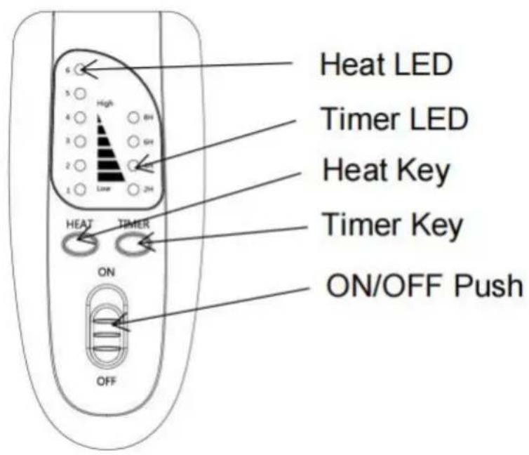 Vevor FT-02A - Foot Warmer Heating Pad Operation - 1