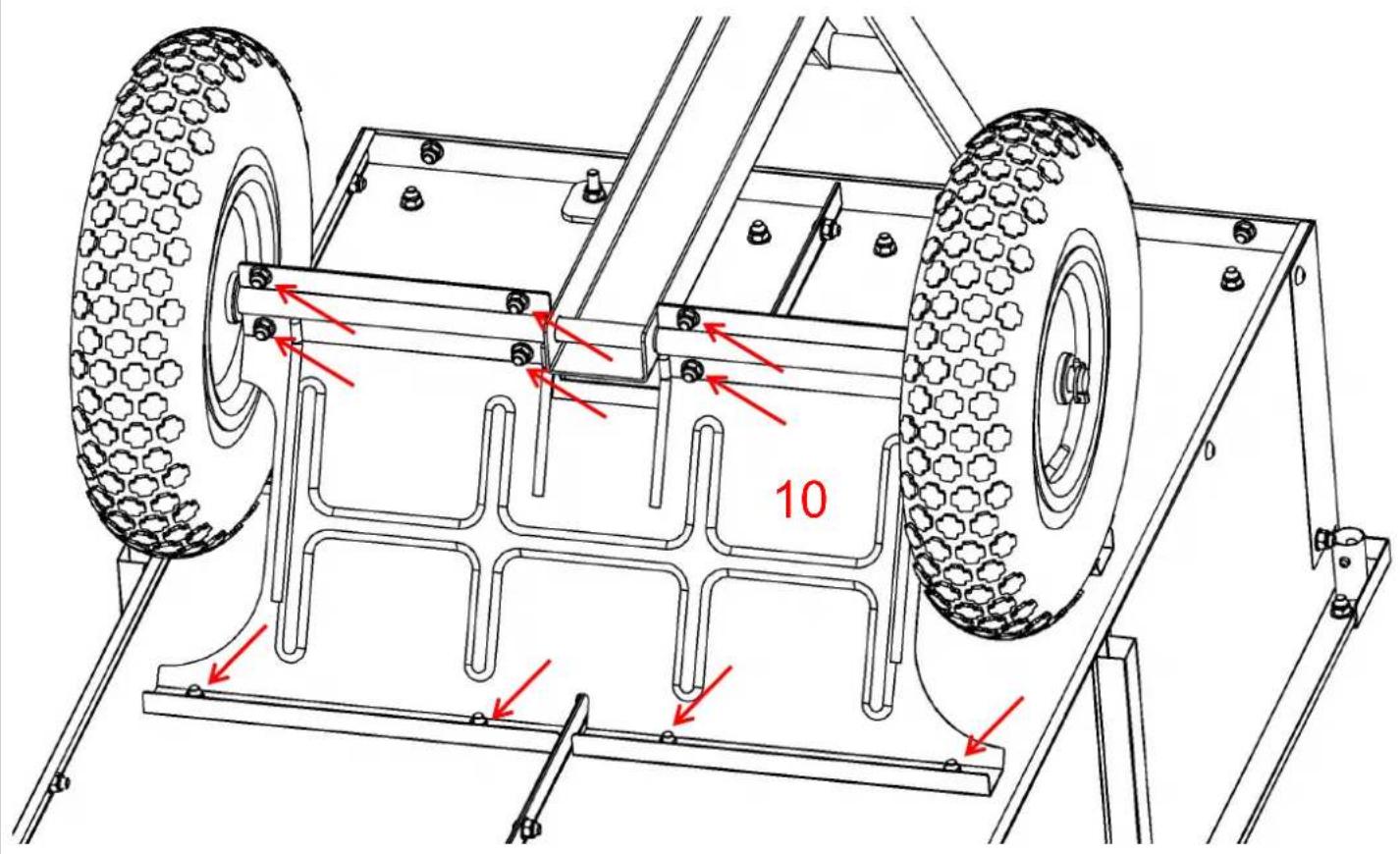 Vevor BTC002C - ASSEMBLY STEP - 14