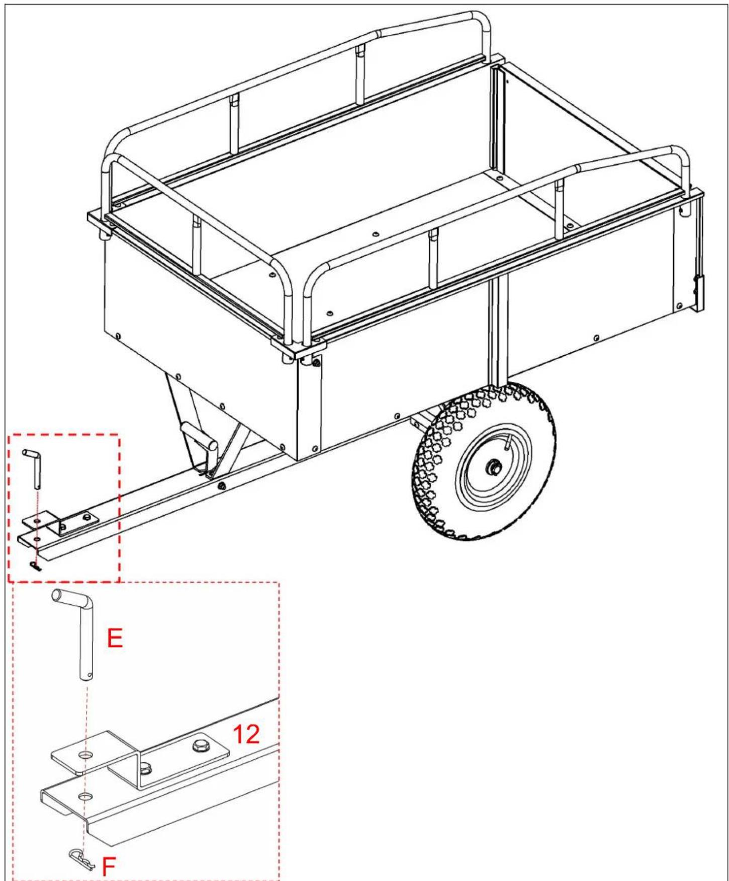 Vevor BTC002C - PARTS LIST - 52