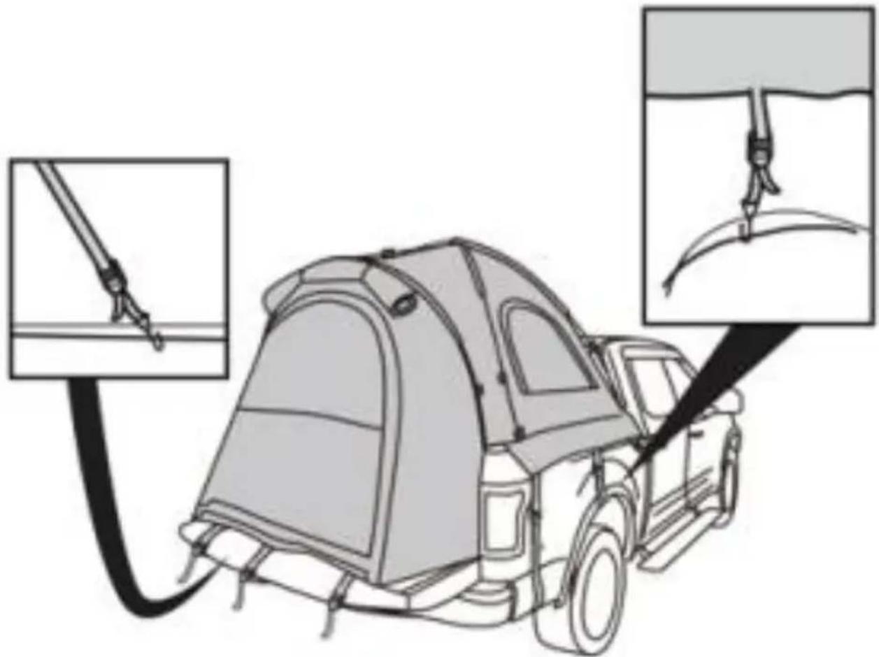 Vevor 120858 - MONTAGGIO TENDA CAMION - 6