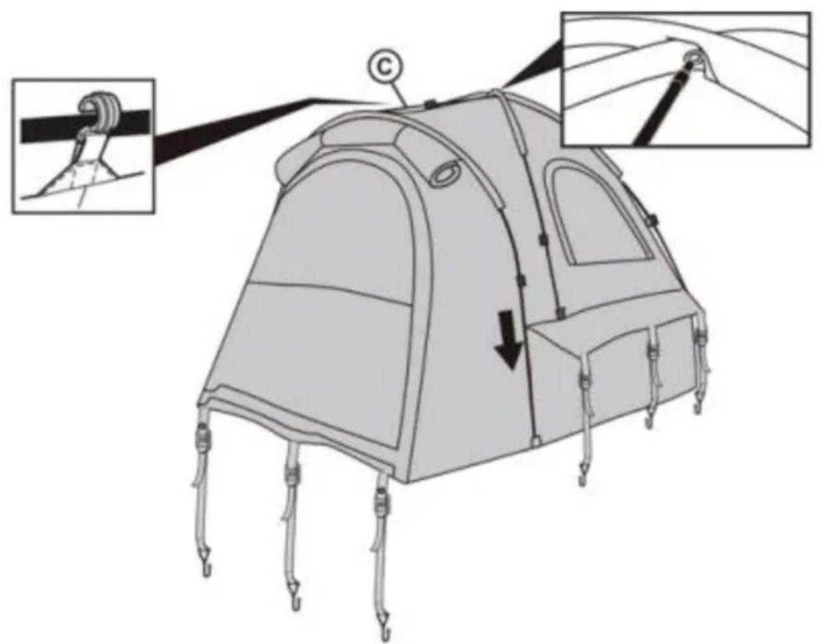 Vevor 120858 - MONTAJE DE CARPA PARA CAMIÓN - 4