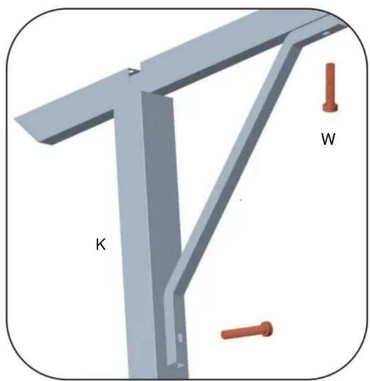 Vevor L12FT*W10FT - MONTERINGSTEG - 2