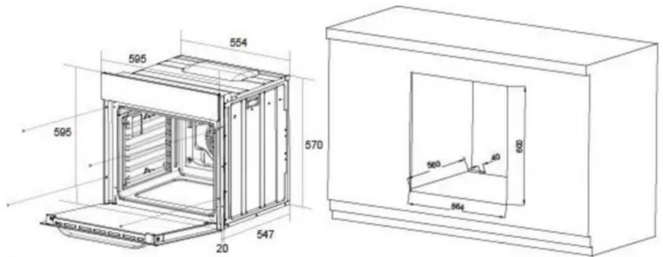 Vevor LPY616Ti2-B9-09 - Installazione del forno - 2