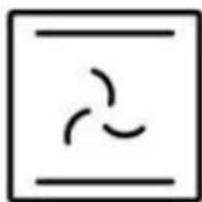 Vevor LPY616Ti2-B9-09 - Possible settings of the oven function knob - 5