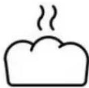 Vevor LPY616Ti2-B9-09 - Possible settings of the oven function knob - 8