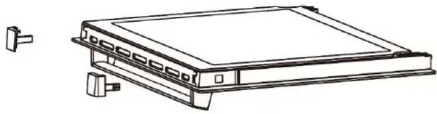 Vevor LPY616Ti2-B9-09 - Removal of the internal glass panel - 1