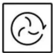 Vevor LPY616Ti2-B9-09 - Possible settings of the oven function knob - 4