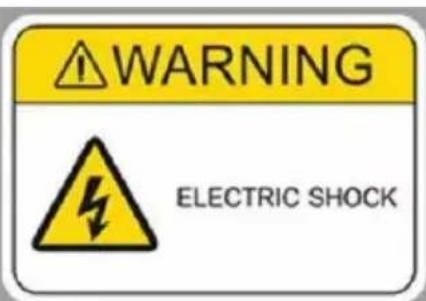 Vevor JZ48V1800W - Warning sign for safe operation of motor - 2