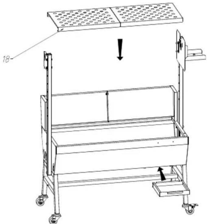 Vevor JY-MY-KYLDB-35-220 - SPIT ROTISSERIE ROASTER-GRILL - 5