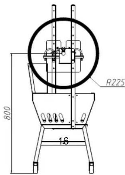 Vevor JY-MY-KYLDB-35-220 - SPIT ROTISSERIE ROASTER-GRILL - 11
