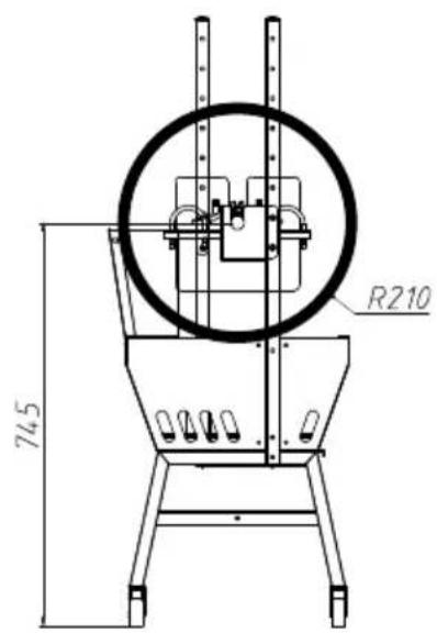 Vevor JY-MY-KYLDB-35-220 - SPIT ROTISSERIE ROASTER-GRILL - 10