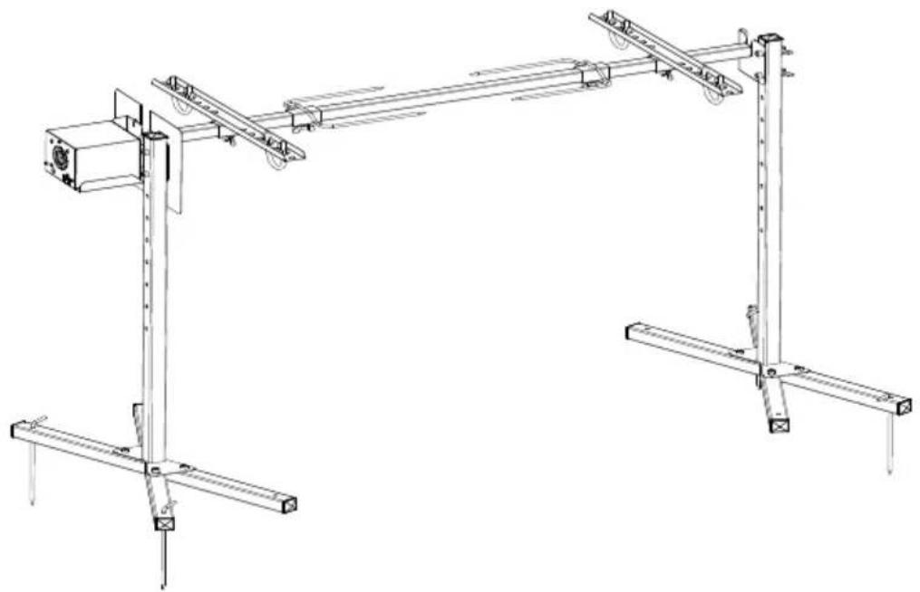 Vevor JY-MY-SKJ-46-02-220 - GRIGLIA GIRARROSTO ALLO SPIEDO - 1