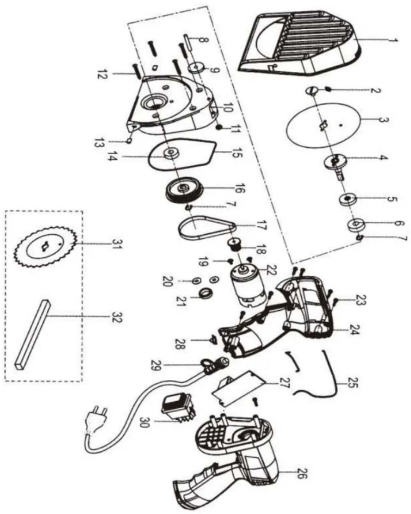 Vevor KS100B-1 - Sharpening the knife - 8