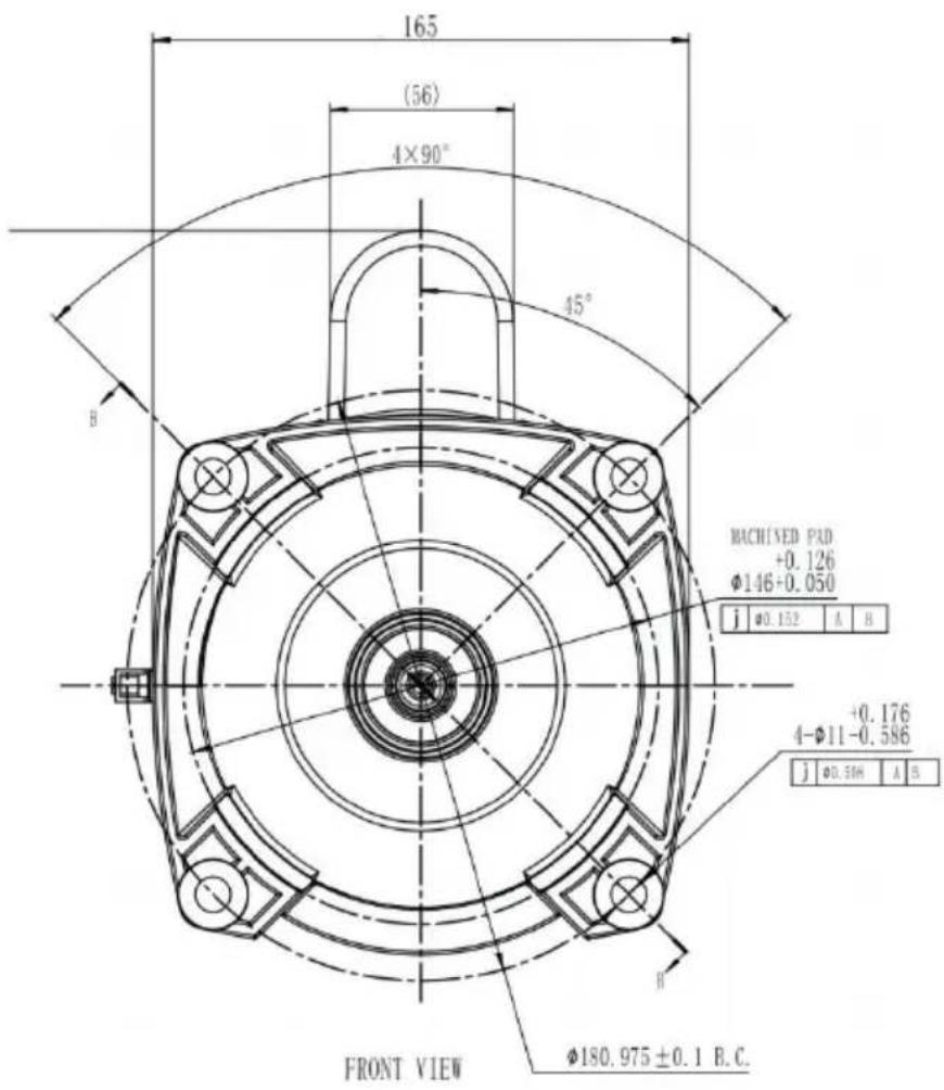 Vevor HM16058LCb - Dual voltage specification wiring - 5